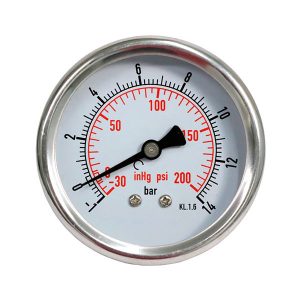 Manómetros Serie Full Inoxidable DN63 Posterior