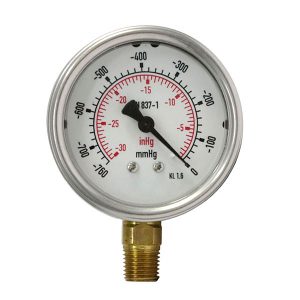 Manómetros Serie Inoxidable Bronce DN63 Inferior